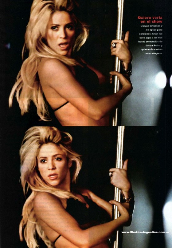 Shakira Very Sexy In Gente Magazine - Argentina June 2011 Issue-03